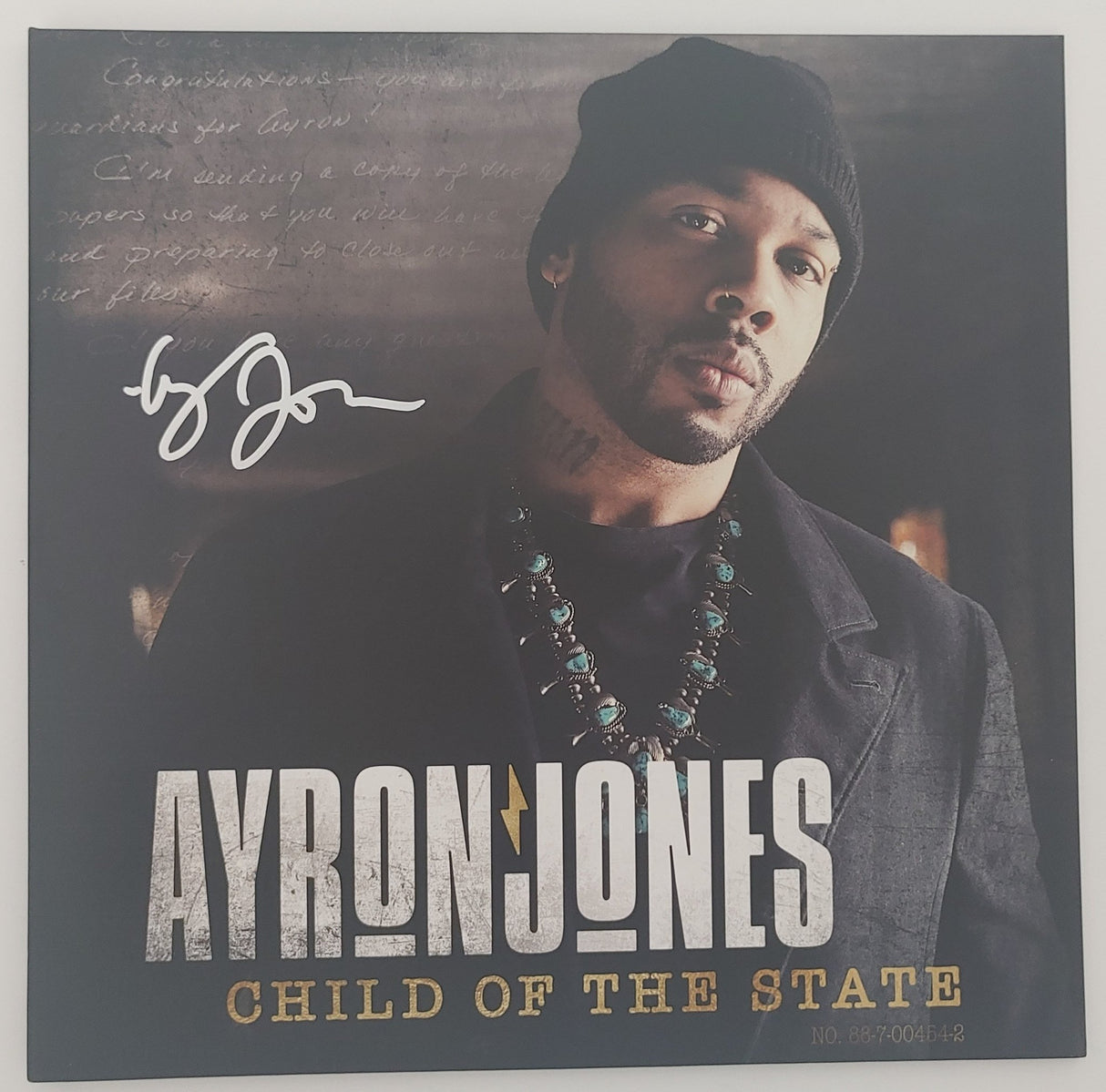Ayron Jones signed Child of the State album vinyl record exact proof Beckett COA STAR