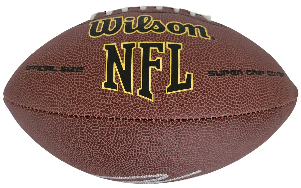 Jahmyr Gibbs Signed Football Proof COA Autographed Detroit Lions Alabama