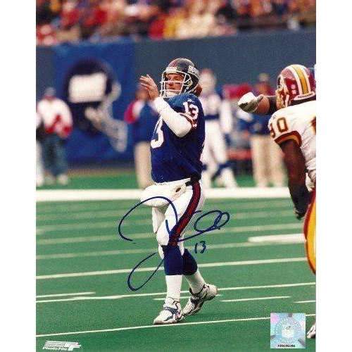 Danny Kanell, New York Giants, Flordia State, Fsu, Signed, Autographed, 8x10 Photo, Coa, Rare Hard Photo to Find