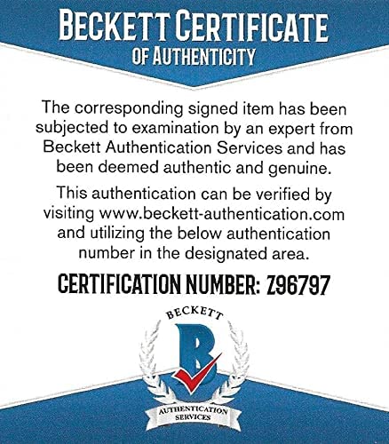 Jim Calhoun UConn Huskies Saint Joseph signed autographed NCAA basketball proof Beckett COA