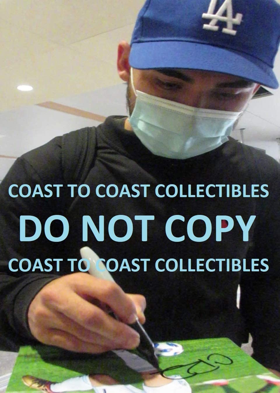 Cristian Roldan signed Seattle Sounders FC 8x10 photo exact proof COA.