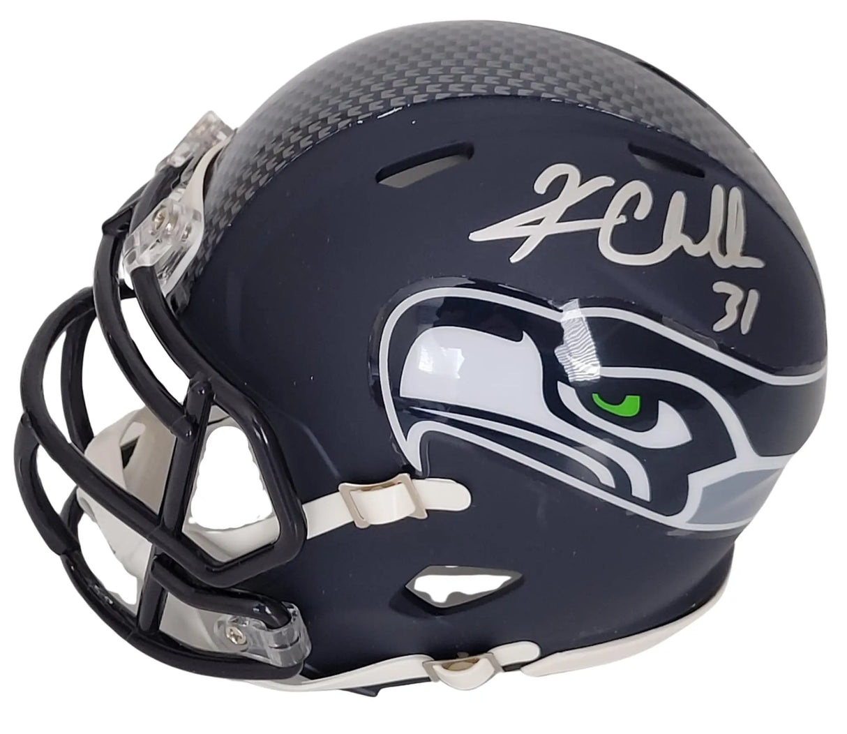 Kam Chancellor Signed Seattle Seahawks Mini Football Helmet Proof COA Autographed