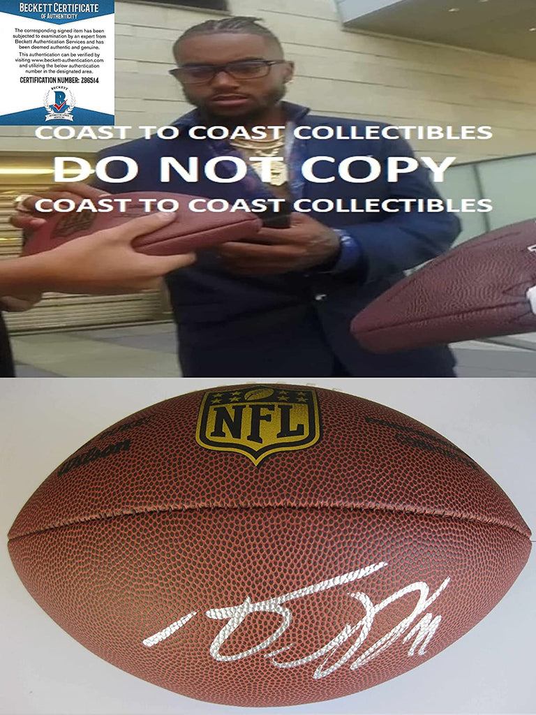 Desean Jackson Las Vegas Raiders Eagles Bucs signed autographed NFL Football Proof Beckett COA