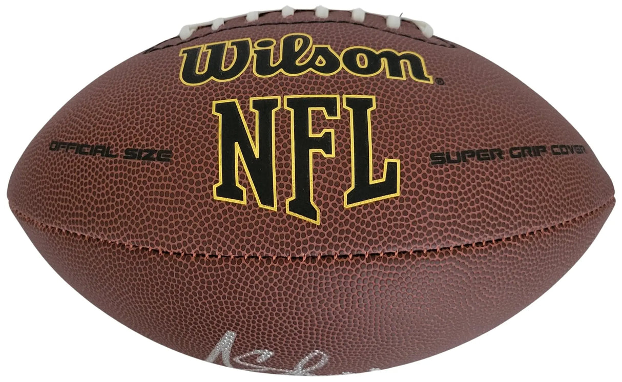 Alex Smith Signed Football Proof COA Autographed Washington Chiefs 49ers Utah