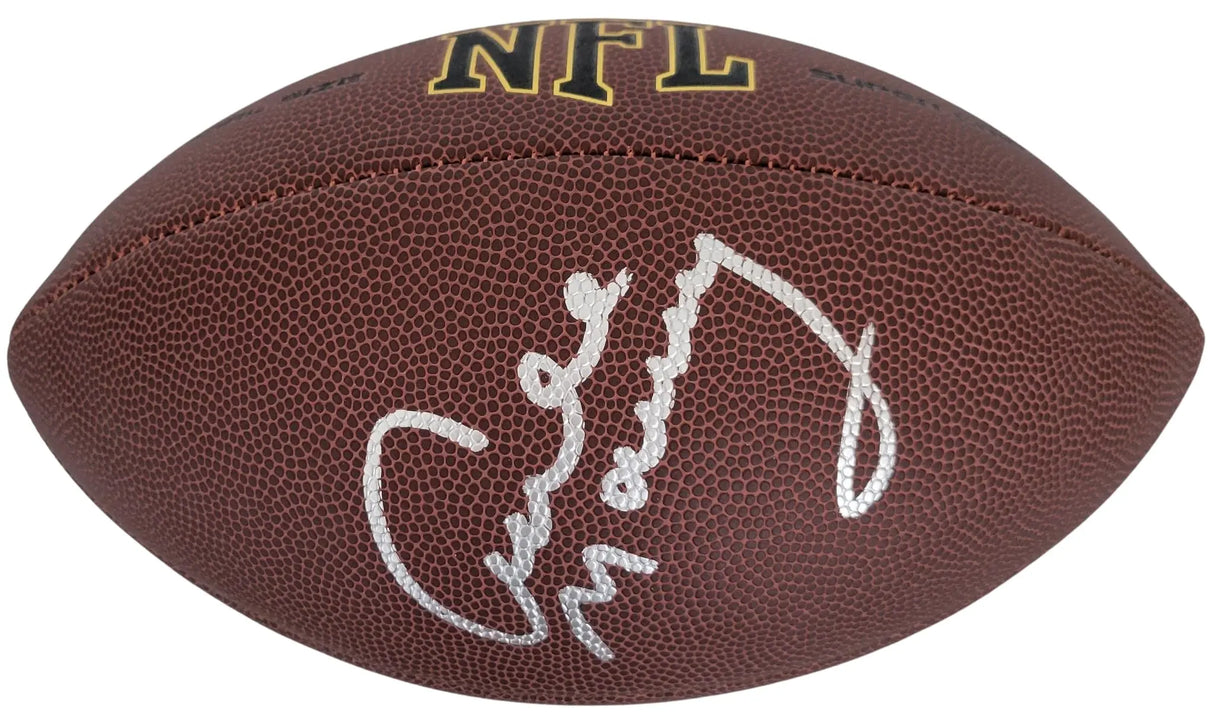 Archie Manning New Orleans Saints signed NFL football proof COA autographed
