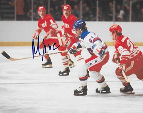 Mike Eruzione,1980 Lake Placid Winter Olymics, Usa Gold, signed, autographed, Hockey 8x10 Photo, Coa with the Proof Photo will be included.