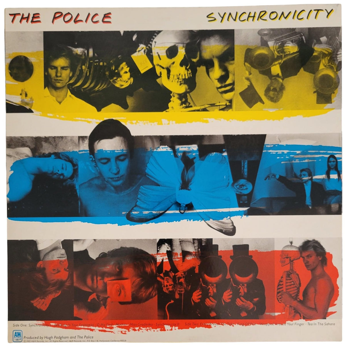 The Police Signed Synchronicity Album COA Exact Proof Autographed Vinyl Record
