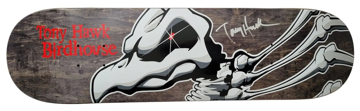 Tony Hawk signed Birdhouse skateboard Deck exact proof COA.. autographed.