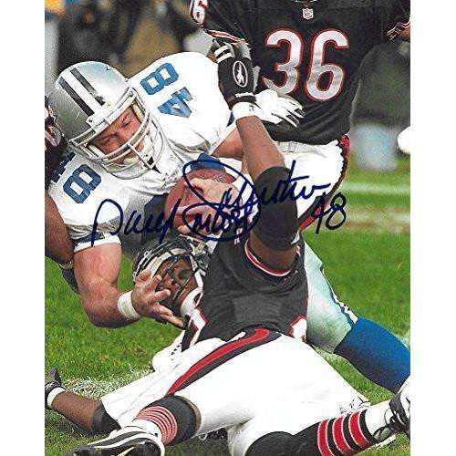 Daryl Johnston, Moose, Dallas Cowboys, Signed, Autographed, 8x10 Photo, A COA with the proof photo of Daryl signing will be included.