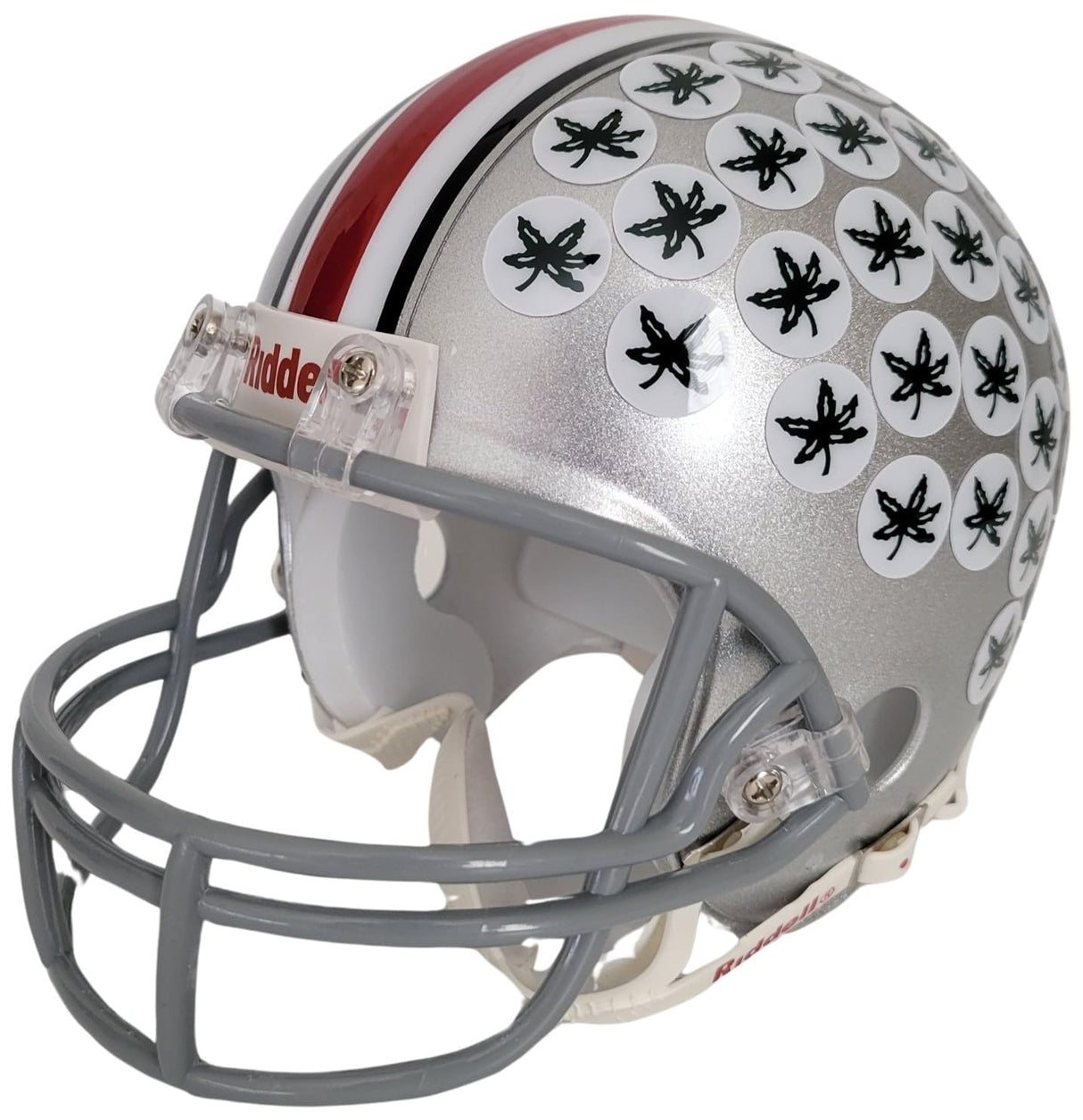 Emeka Egbuka signed Ohio State mini football helmet proof Beckett COA