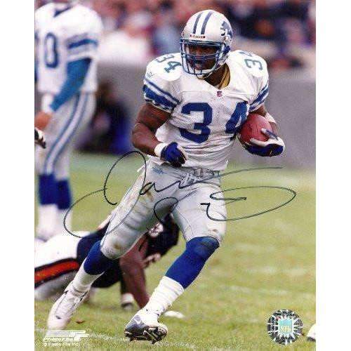 James Stewart, Detroit Lions, Jacksonville Jaguars, Signed, Autographed, 8x10 Photo, Coa