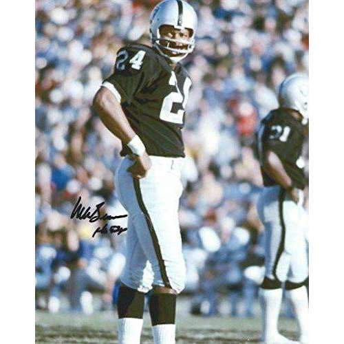 Willie Brown, Oakland Raiders, Hof, Hall of Fame, Signed, Autographed, 8x10 Photo, A COA With The Proof Photo Willie Signing Will Be Included