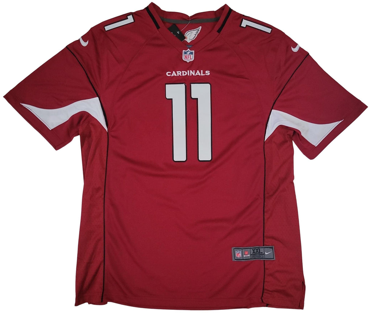 Larry Fitzgerald signed Arizona Cardinals football jersey COA proof autographed