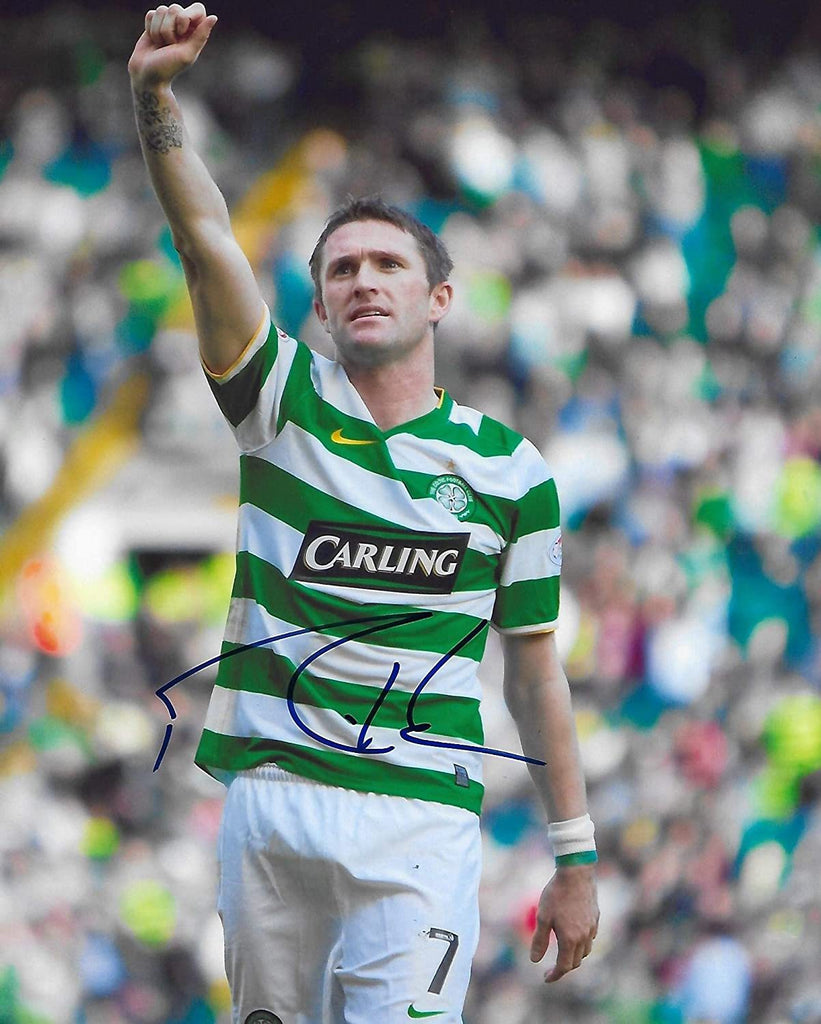 Robbie Keane Republic of Ireland signed autographed soccer 8x10 Photo proof COA