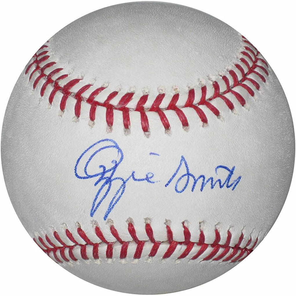 Ozzie Smith St. Louis Cardinals Padres signed autographed MLB Baseball proof Beckett COA