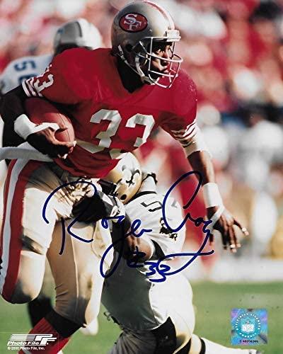 Roger Craig San Francisco 49ers signed autographed football 8x10 Photo,proof COA