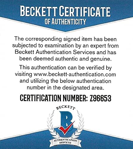 Jason Pierre Paul Tampa Bay Buccaneers NY Giants signed football proof Beckett COA autograph