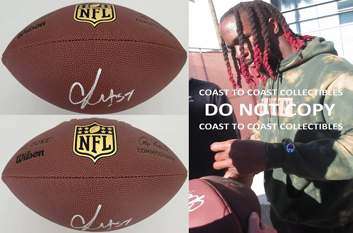 CJ Mosley New York Jets Baltimore Ravens signed Duke football COA proof autographed