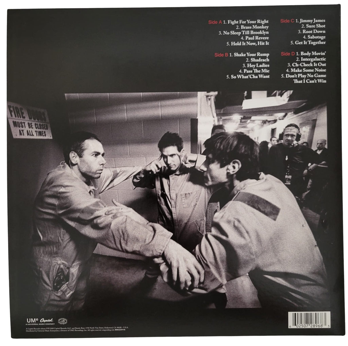 Mike Diamond signed Beastie Boys Music album vinyl Proof COA autographed STAR