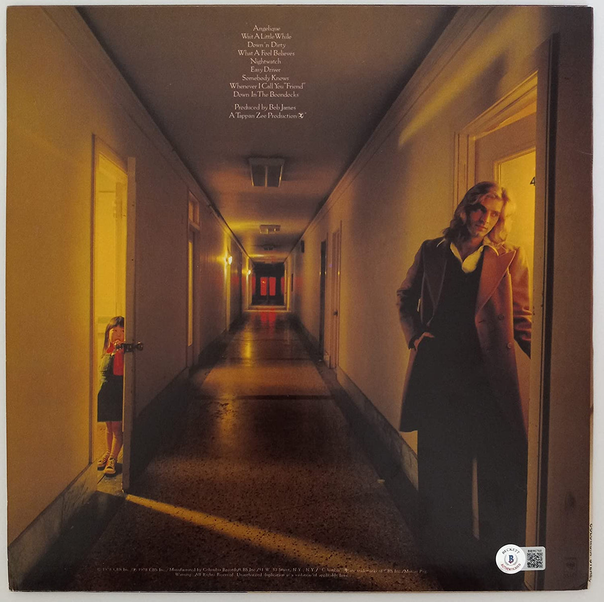 Kenny Loggins signed autographed Nightwatch album vinyl record proof Beckett COA STAR