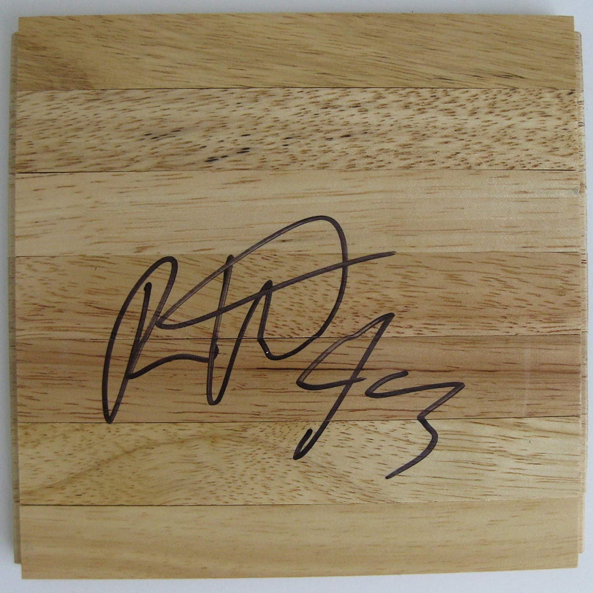 Ron Artest Kings Lakers St Johns signed autographed basketball floorboard proof