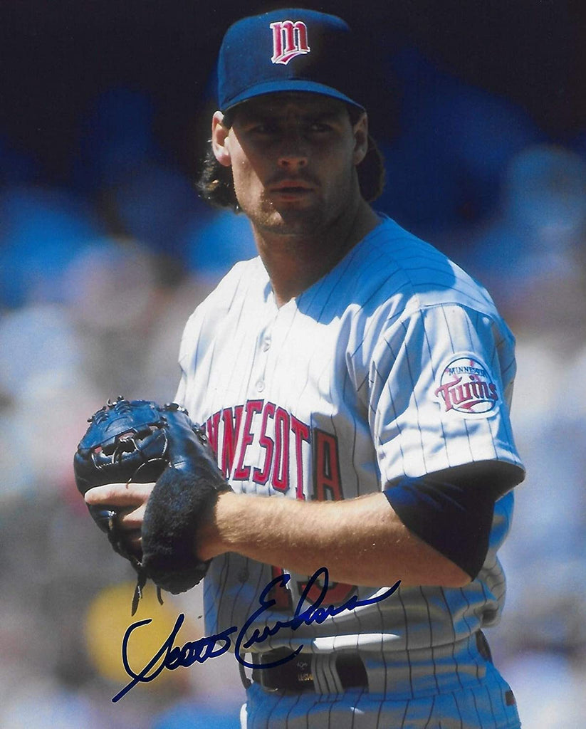 Scott Erickson Minnesota Twins signed, autographed baseball 8x10 photo,proof COA