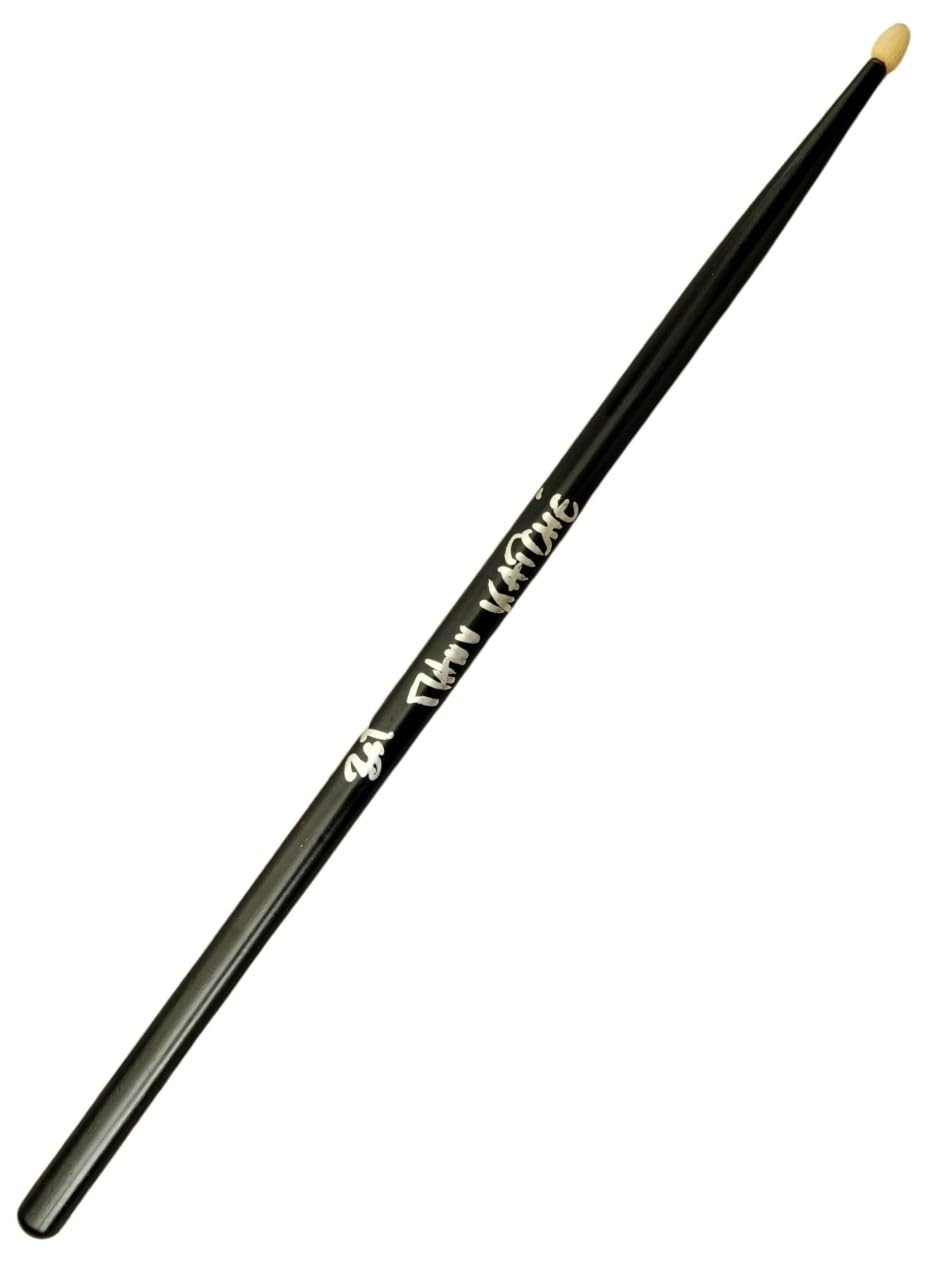 Manu Katche Signed Autographed Drumstick COA Proof Sing & Peter Gabriel Drummer.