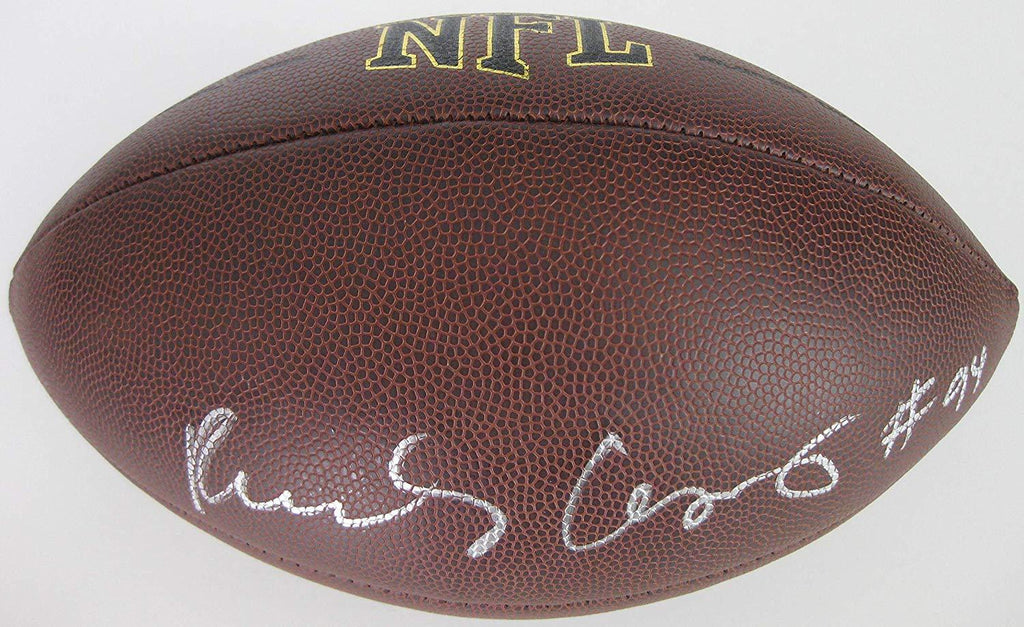 Randy Gregory, Dallas Cowboys, Nebraska Cornhuskers, signed, autographed, football,proof COA