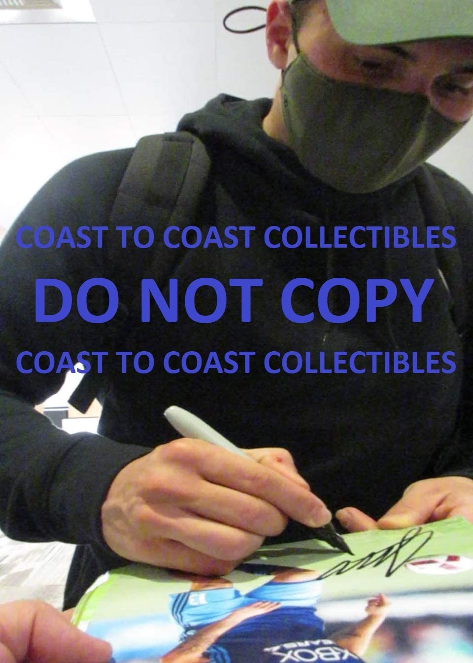 Jordan Morris signed Seattle Sounders FC 8x10 photo proof COA