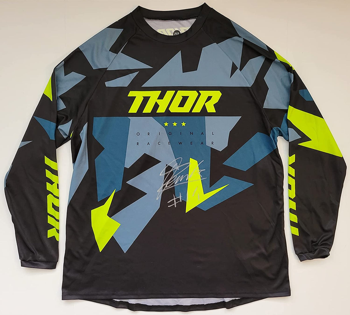 Dylan Ferrandis Supercross Motocross signed Thor Jersey COA proof autographed.
