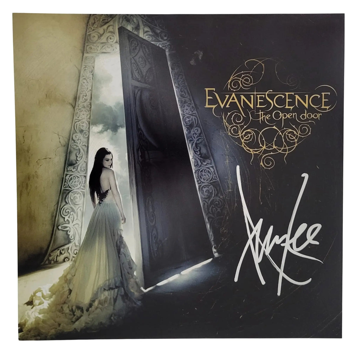Amy Lee signed Evanescence The Open Door 12x12 photo COA exact proof autographed STAR