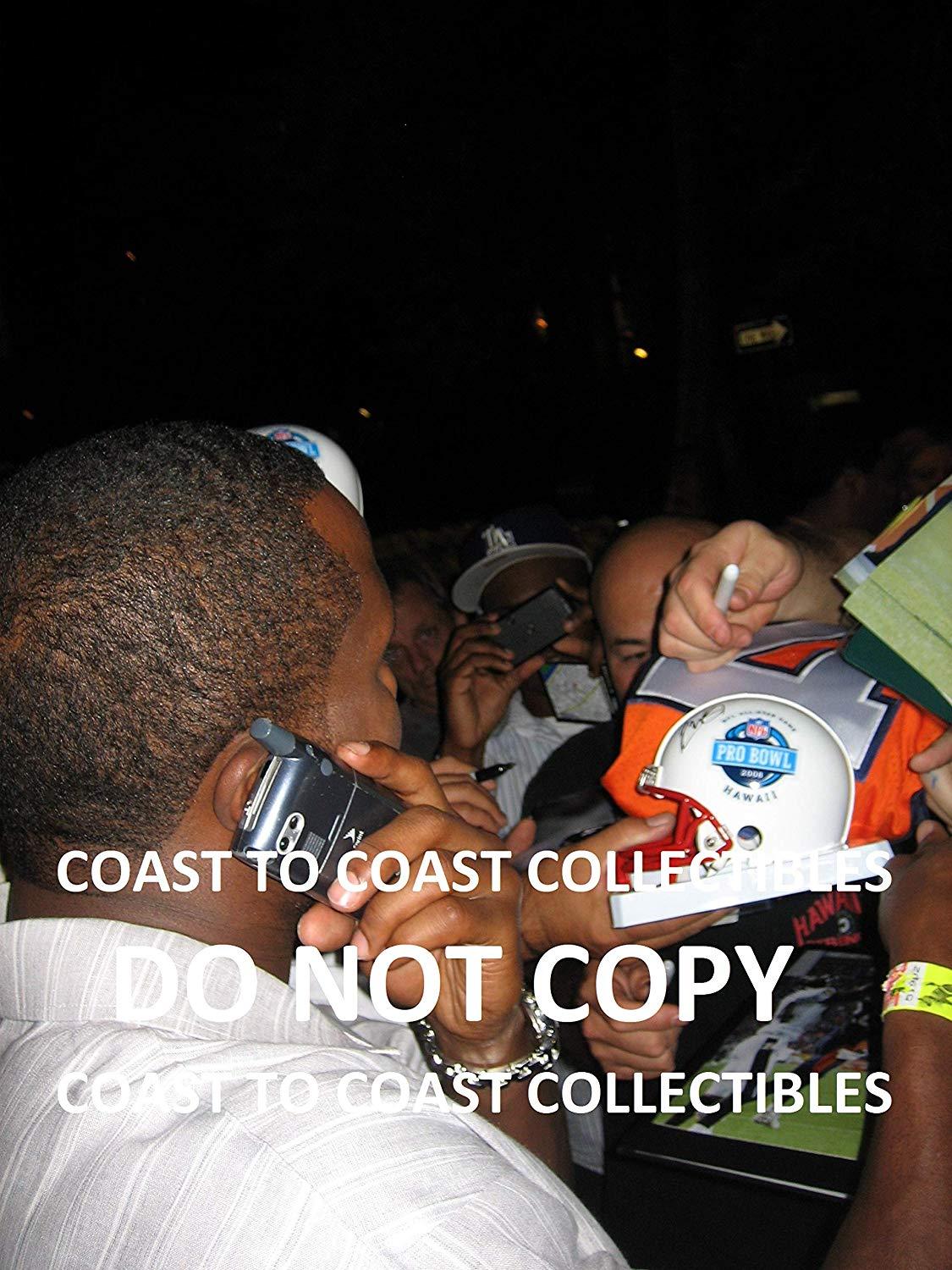 Champ Bailey Washington Redskins signed autographed, 8x10 Photo, COA with the proof photo will be included.