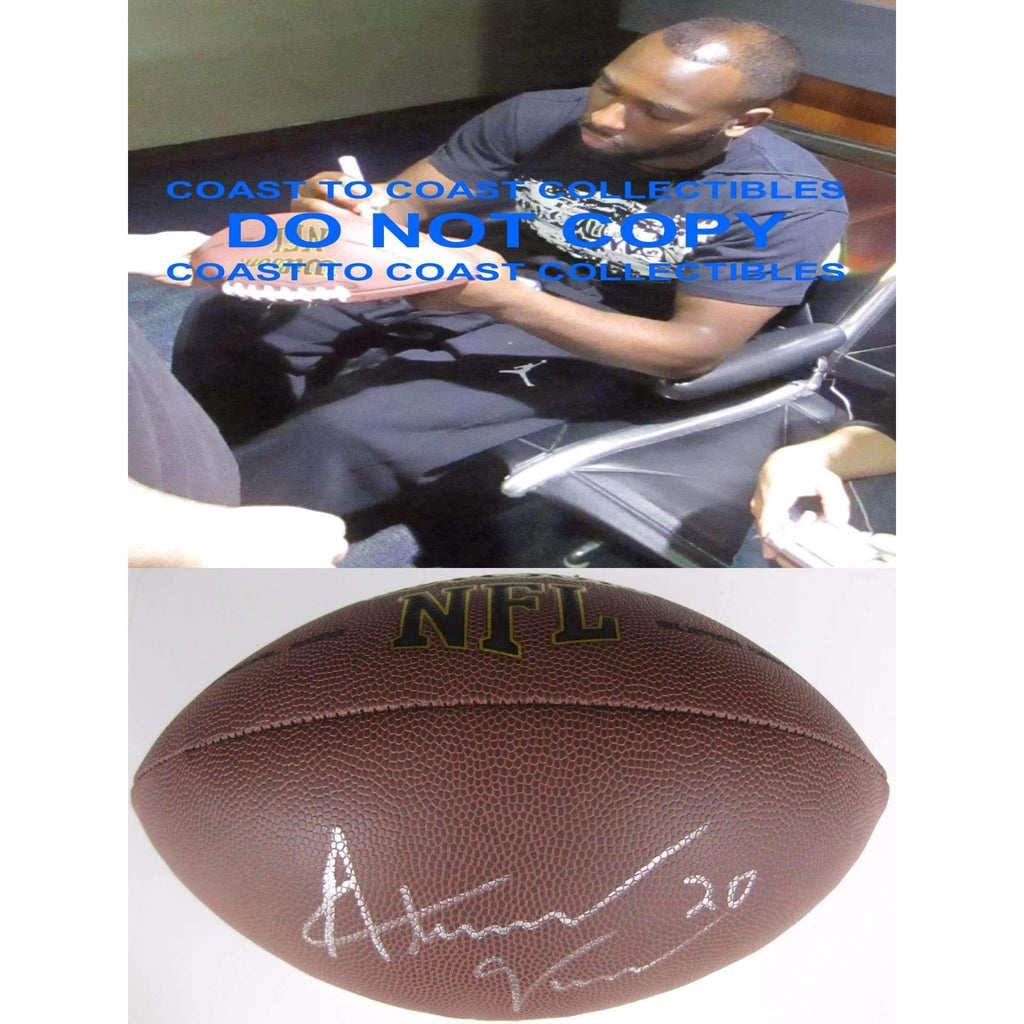 Alterraun Verner Tampa Bay Buccaneers, Tennessee Titans, Ucla Bruins signed, autographed football
