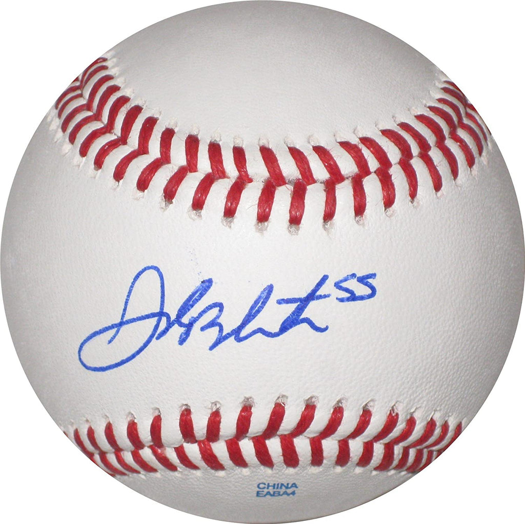 Joe Blanton Philadelphia Phillies Oakland A's signed autographed baseball Proof