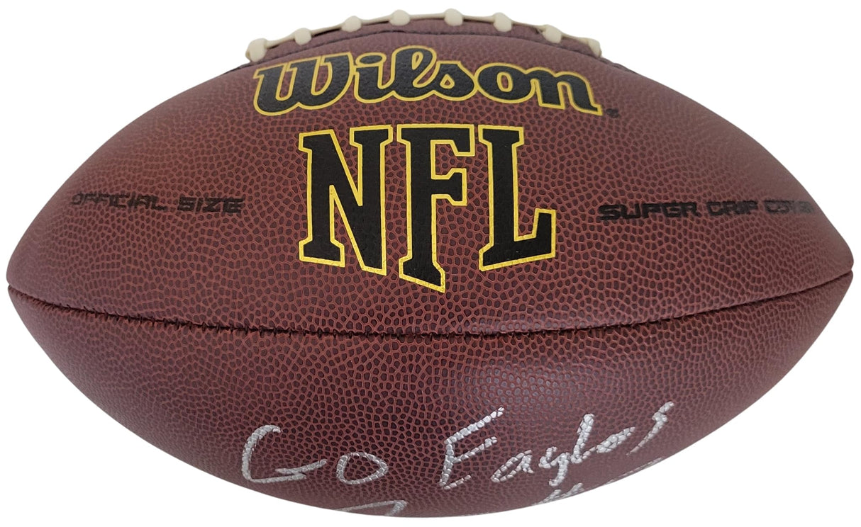 Nelson Agholor Eagles Signed NFL Football Proof COA Autographed USC Trojans Philadelphia
