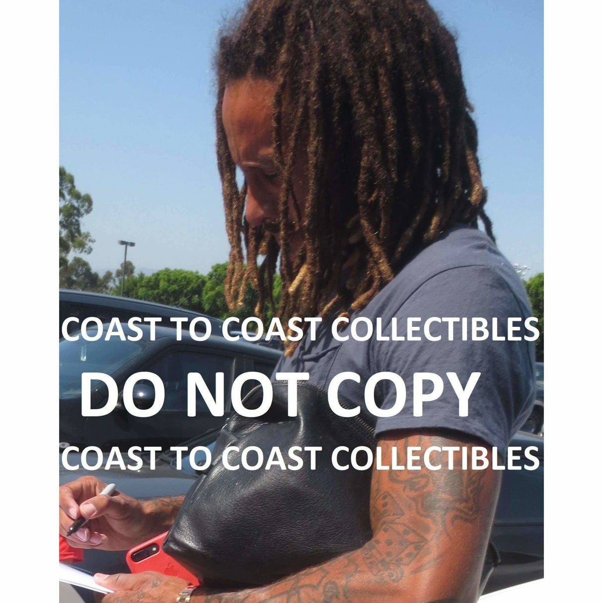 Jermaine Jones, ,LA Galaxy, USA Mens Soccer , Signed, Autographed, 8X10 Photo, a COA with the Proof Photo of Jermaine Signing Will Be Included,