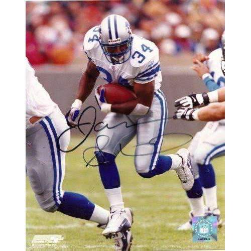 James Stewart, Detroit Lions, Jacksonville Jaguars, Signed, Autographed, 8x10 Photo, Coa