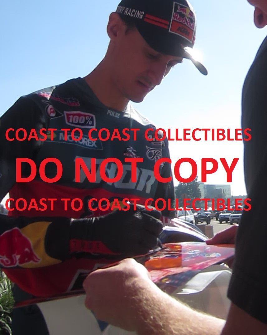 Marvin Musquin, Supercross, Motocross, signed autographed 8x10 photo, COA with the proof photo will be included,