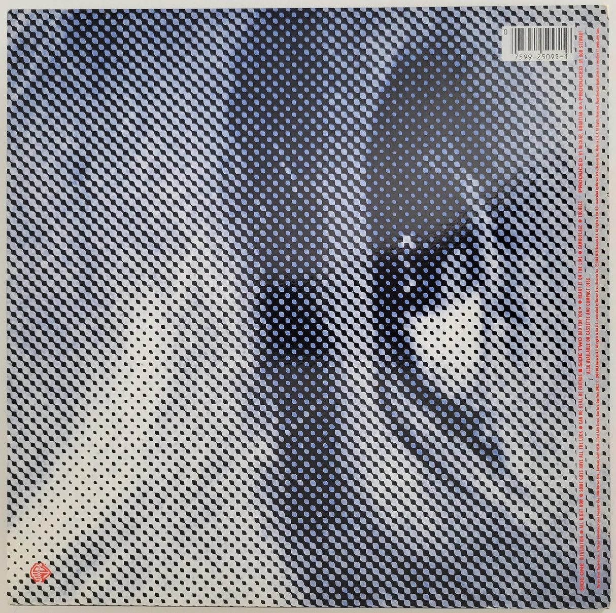 Rod Stewart signed Camouflage album vinyl record COA exact proof STAR autographed