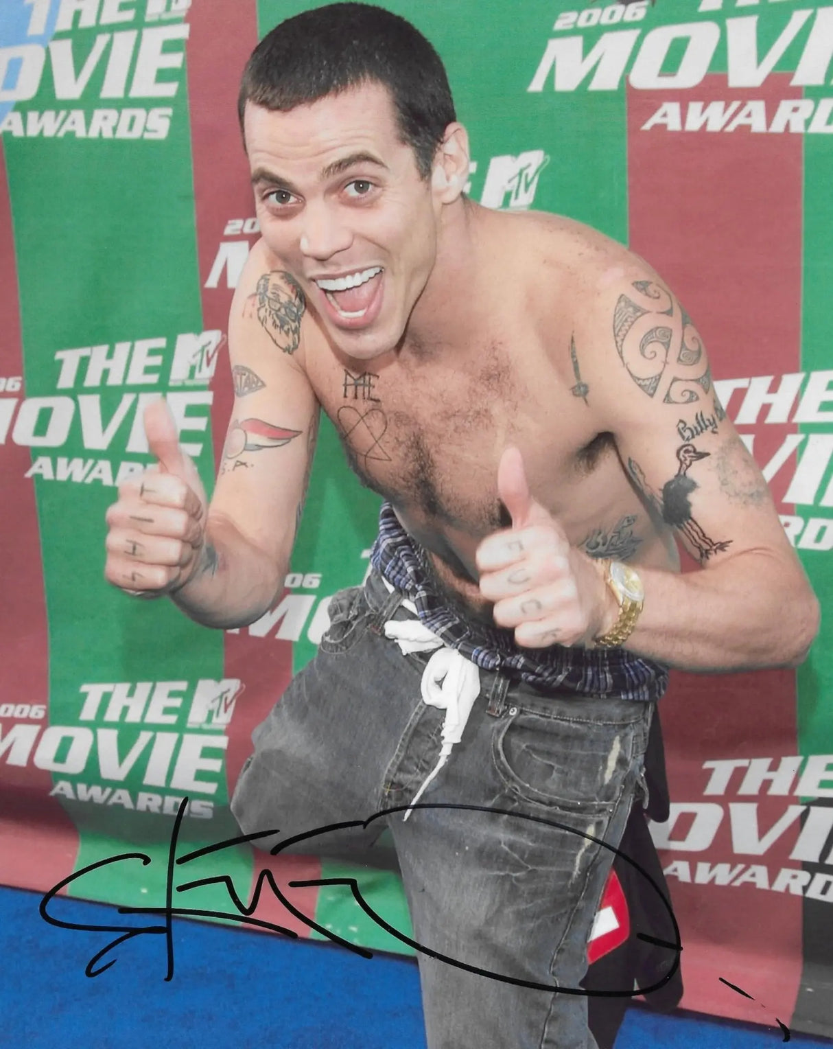 Steve O Comedian Actor signed 8x10 photo COA Proof autographed STAR