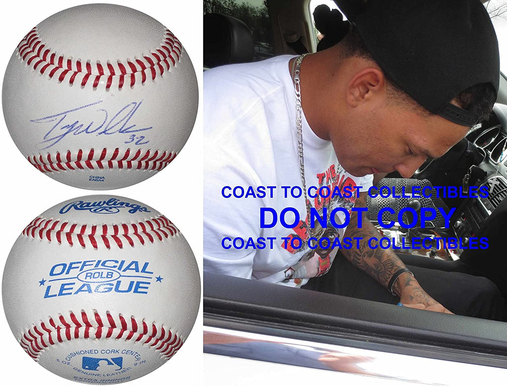 Taijuan Walker Seattle Mariners Diamondbacks signed autographed baseball proof