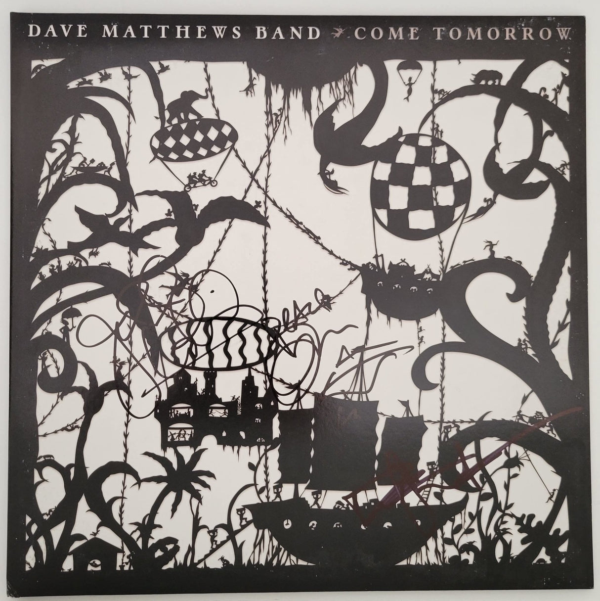 Dave Matthews signed Come Tomorrow album vinyl COA exact proof Star autographed