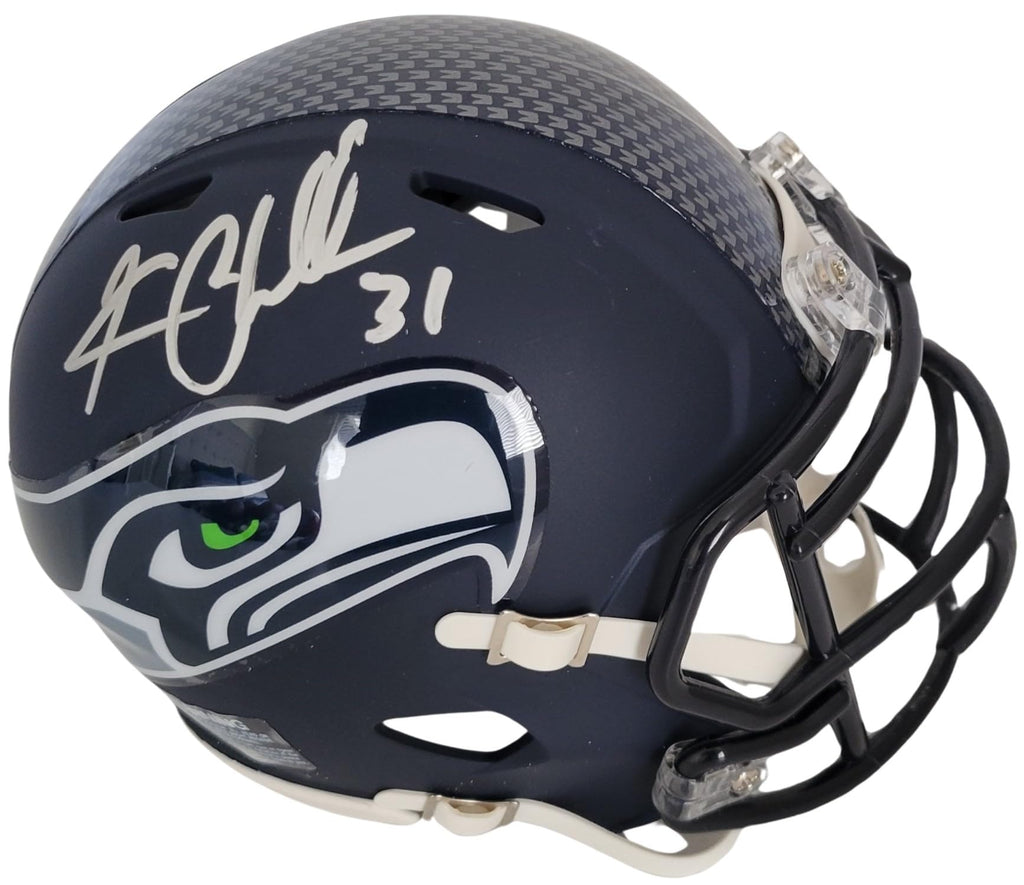 Kam Chancellor Signed Seattle Seahawks Mini Football Helmet Proof COA Autographed
