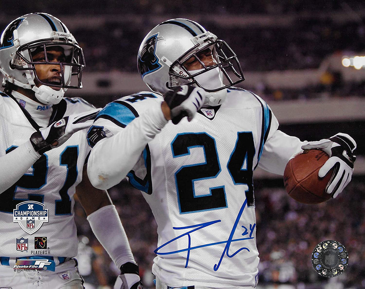 Ricky Manning Carolina Panthers signed autographed 8x10 photo COA