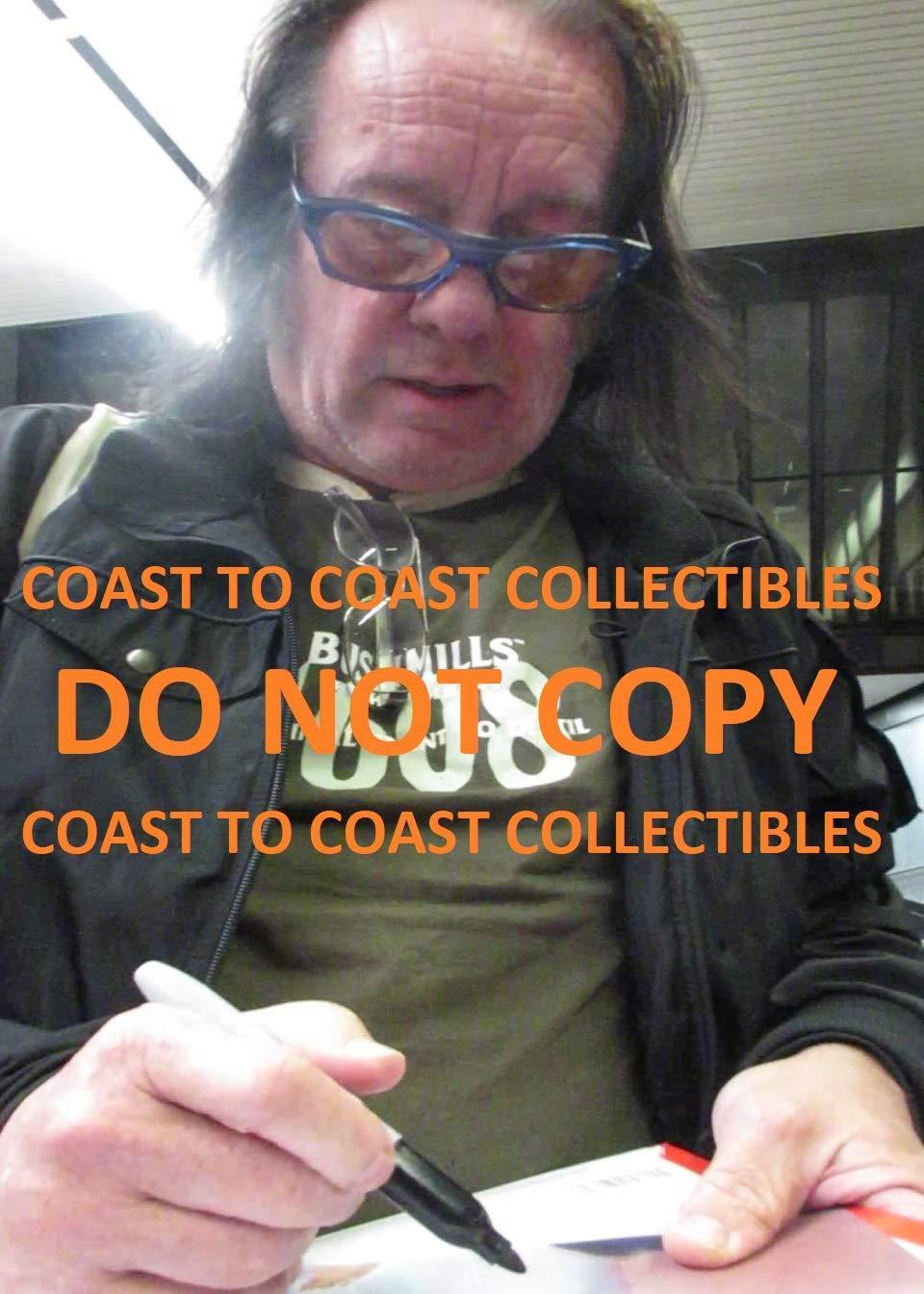 Todd Rundgren Utopia rock star signed, autographed, 8x10 photo,proof COA.