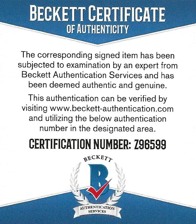 Jameis Winston Saints FSU Heisman signed NFL Duke football proof Beckett COA