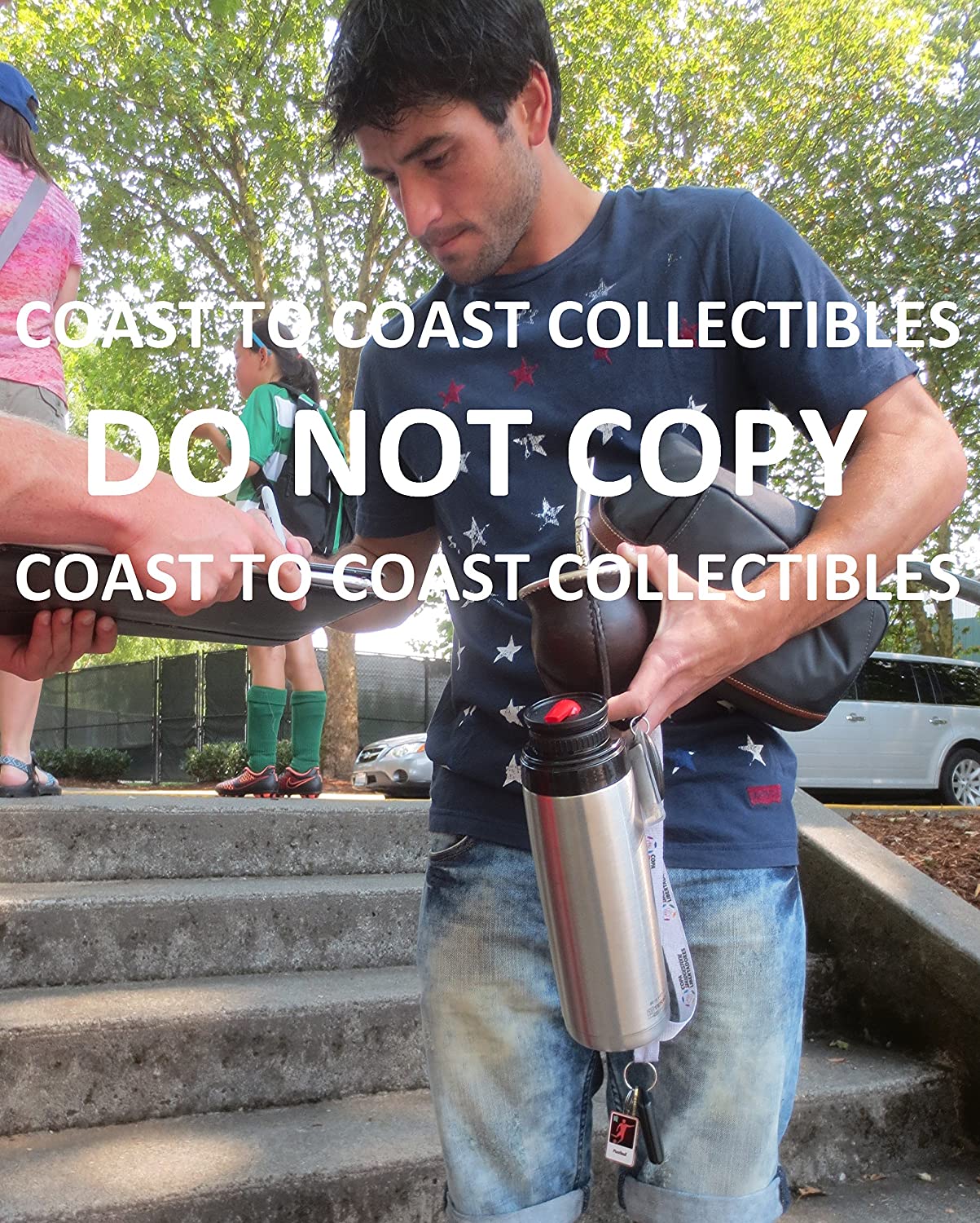 Nicolas Lodeiro signed Seattle Sounders FC 8x10 photo COA proof