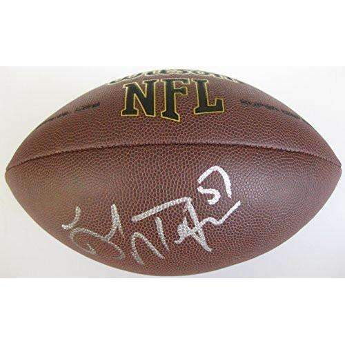 Lofa Tatupu Seattle Seahawks, USC Trojans, Signed, Autographed, NFL Football, a COA with the Proof Photo of Lofa Signing Will Be Included with the Ball