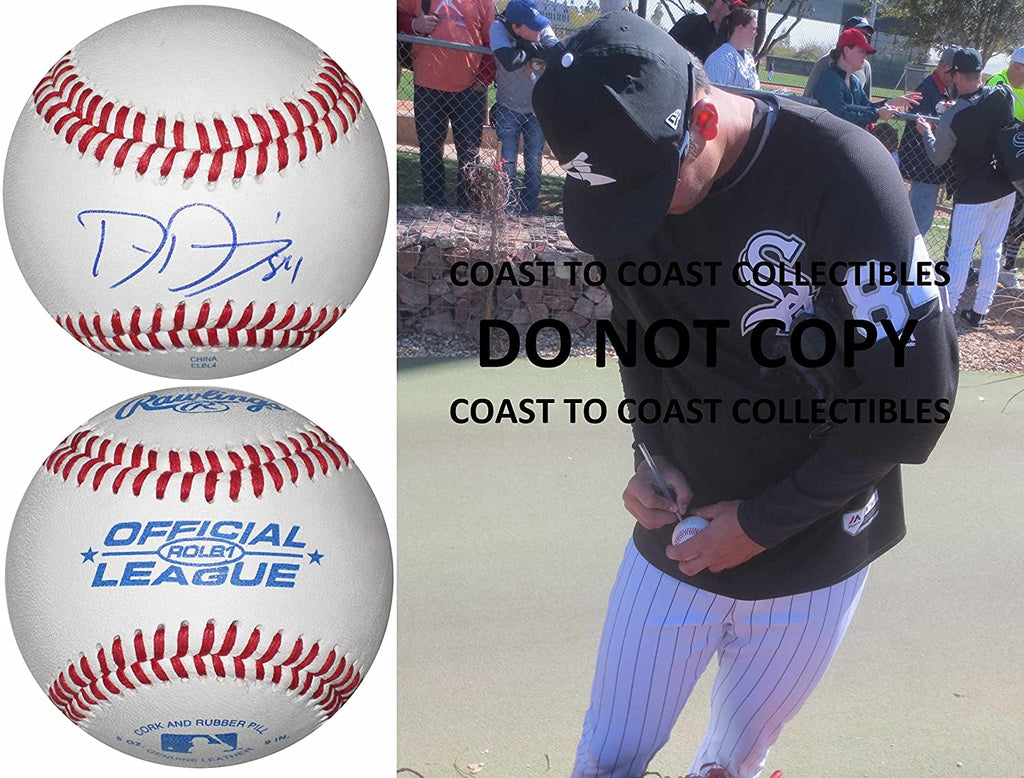Dane Dunning Chicago White Sox signed autographed baseball COA exact proof