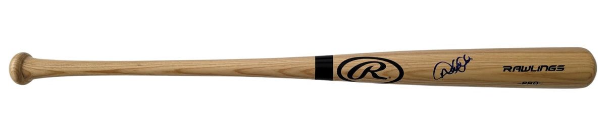 Derek Jeter New York Yankees signed baseball bat Exact Proof COA autographed